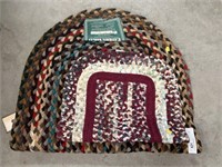 (2) Contemporary Braided Rugs