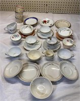 Group of Cups & Saucers