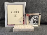 Garter, Carr Photo Album and Frame