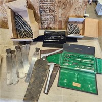 Machinist's gauges, tools, etc