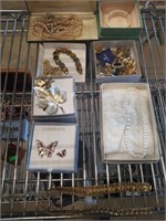 Estate lot of fashion jewelry