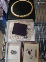 Estate lot of fashion jewelry