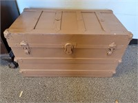 PAINTED TRUNK - 32" X 18" X 19"