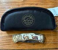 Franklin Collectors Mint Knife 10 Point Buck