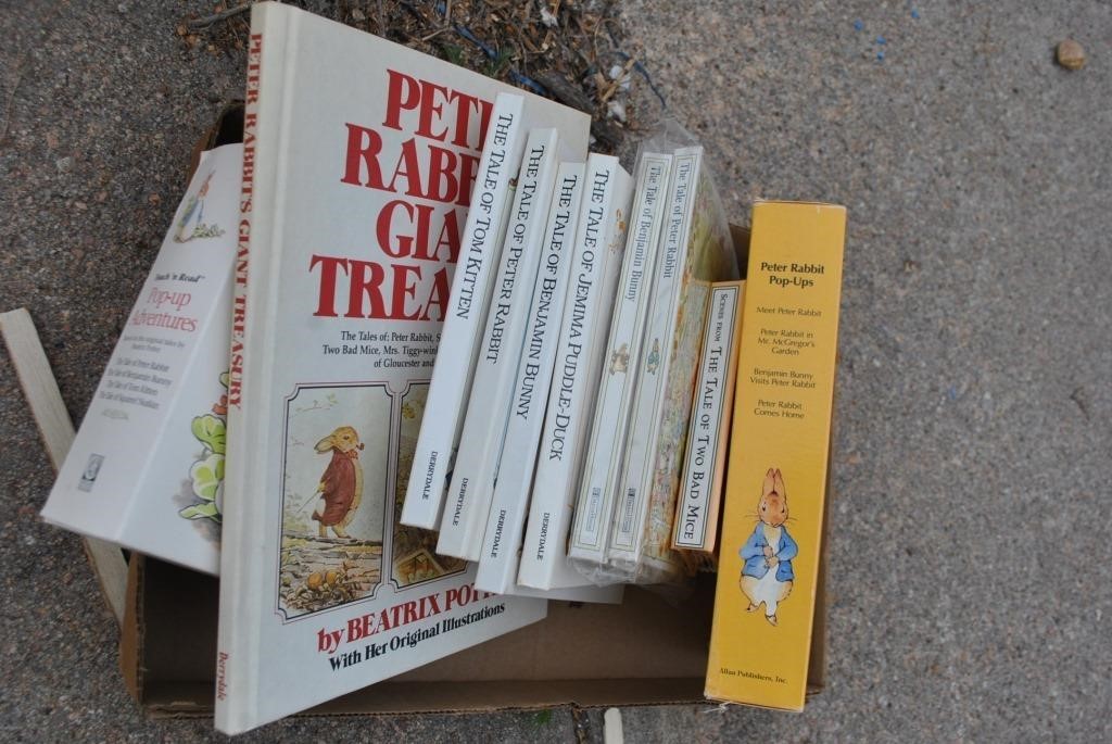 flat of peter rabbit books