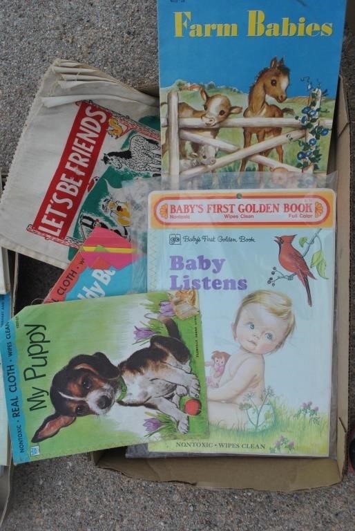 lot of 5 baby wipe clean books