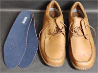 ROCS Brown Leather Casual Shoes & Insoles