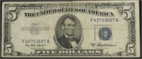 5 DOLLAR SILVER CERTIFICATE VF