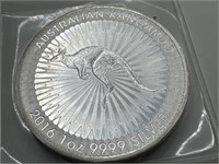 1 oz. 999 Fine Silver 1 Dollar 2016 Coin