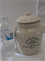John Deere pottery jar