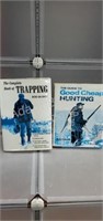 2 vintage hunting trapping books by Bob gilsvik -