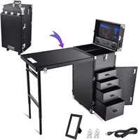 Bei Cheng Rolling Manicure Table Nail Desk Makeup
