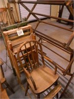 Wood Drying Rack, Youth Chair, Dandee Wood Ringer-