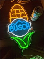 Busch Corn Newer LED Light Up Sign