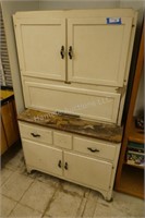 Sellers baking cabinet 40in w x 69 in tall