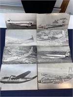 Vintage airplane post card lot