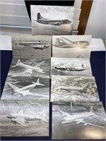Vintage airplane post card lot