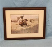 Frederick Remington Western Print