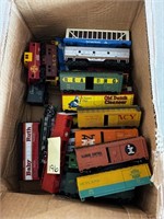 Box of Old Train Cars