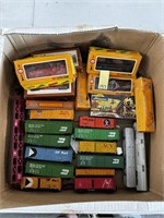 Box of Old Train Cars