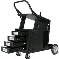 Welding Cart with Drawers Rolling Welding Cart
