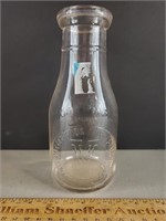 Valleybrook Dairy New Florence PA Milk Bottle