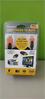 Camcorder to HDTV cable