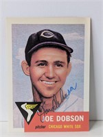 Joe Dobson Autograph