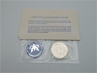 1972 Uncirculated Eisenhower Silver Dollar