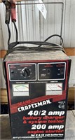 Craftsman 40/2 amp battery charger-200 amp starter