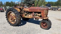 1940 Farmall H Tractor, Non Operable