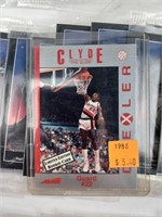 Clyde Drexler Rookie Card + Franz Bread Cards