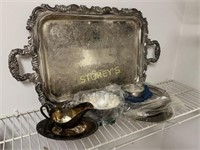 Sheffield & Rogers Plated Silver Pieces