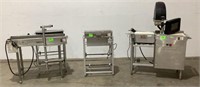 Motorized Meat Wrapping Station-