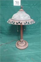 Art Nouveau Deco 20's / 30's Vtg Style 21" T Lamp