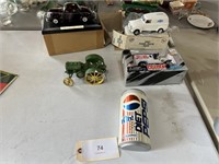 JOHN DEERE, PEPSI, CHEVEROLET AND FORD DIE CAST