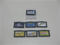 Seven Assorted Game Boy Advance Games Untested