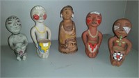 Collection Indian Pottery Sculptures People