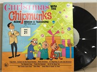 Vintage 1980 Chipmunks 12" Vinyl Album