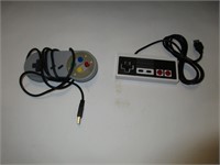 2 Video Game Controllers