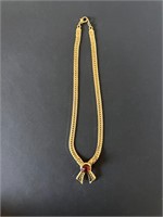 Joan Rivers Gold-Tone Chain Necklace with Pendant