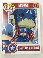Funko Pop Tee Captain America Size Medium
