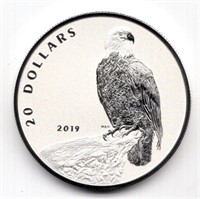 2019 Canada $20 Fine Silver Coin