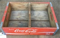 Coca Cola Wooden Soda Crate-32