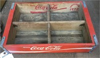 Coca Cola Wooden Soda Crate-Chattanooga 1975