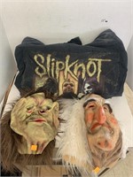 Slipknot Jacket and 2cnt Halloween Masks