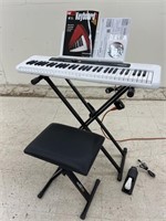 CasioTone CT-S200 Keyboard, Stand, Bench (works)