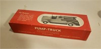 Vintage richmond model company pump truck nib