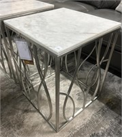 River Side Marble top Side Table!!