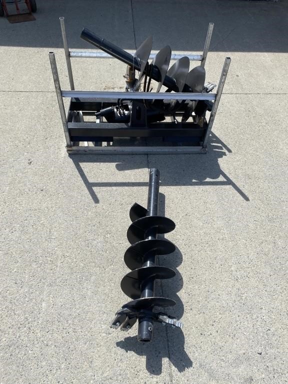 New Quick Attach Auger Attachment with 12" and 18"